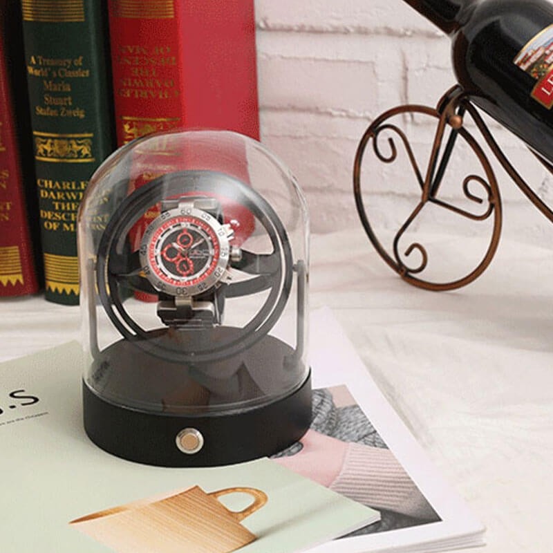 Premium Gyro Watch Winder for Seiko Watch - Black Premium Gyro Watch Winder for Seiko Watch - Black