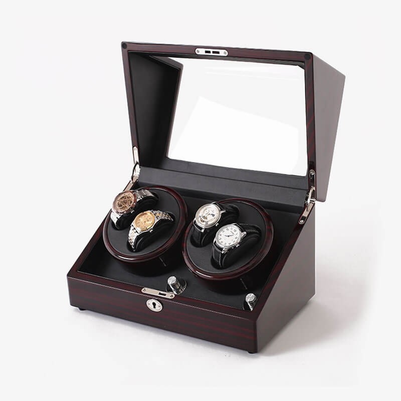 Ebony Wooden 4 Tag-heuer Watch Winder Box Ebony Wooden 4 Tag-heuer Watch Winder Box