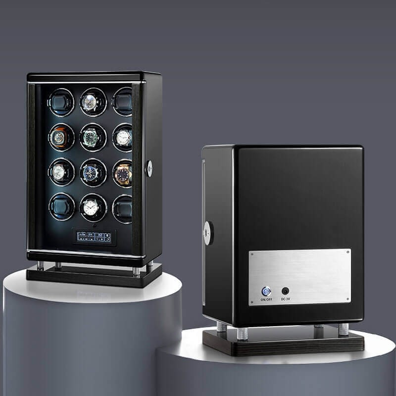 Luxury Smart Wooden 12 Watch Winder Luxury Smart Wooden 12 Watch Winder