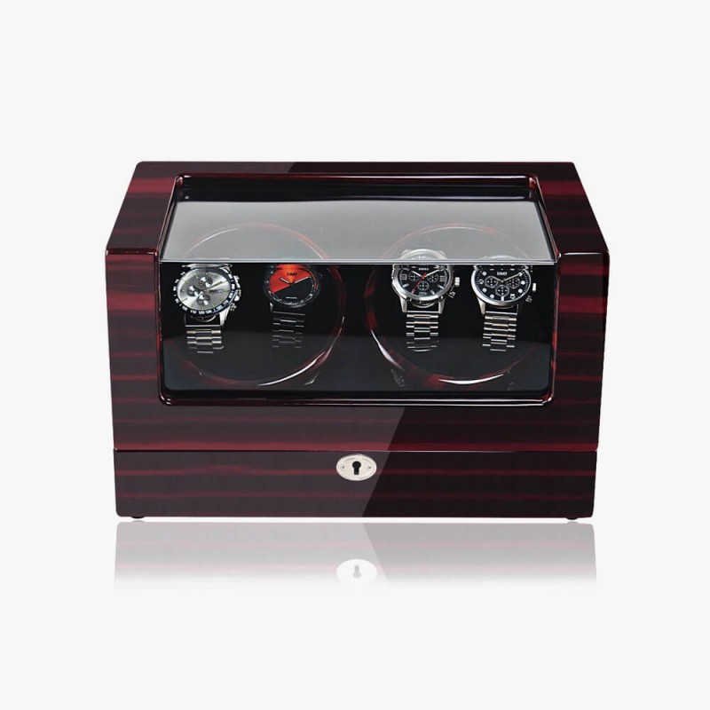 Ebony Wooden 4 Tag-heuer Watch Winder Box Ebony Wooden 4 Tag-heuer Watch Winder Box