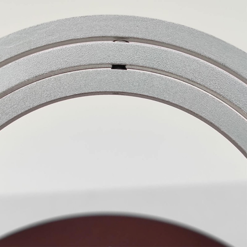 Wooden Gyroscope Watch Winder Box - Silver Wooden Gyroscope Watch Winder Box - Silver