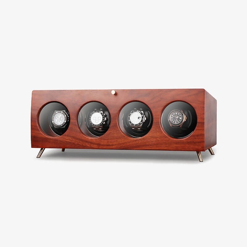 Rolex Quad Watch Winder With Solid Wood Rolex Quad Watch Winder With Solid Wood