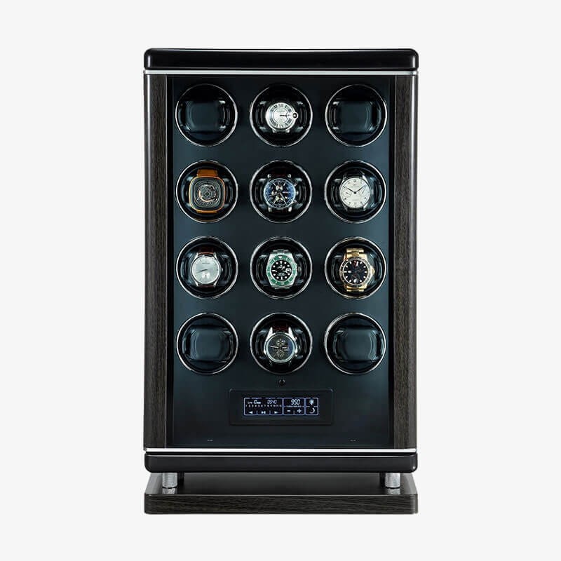 Luxury Smart Wooden 12 Watch Winder Luxury Smart Wooden 12 Watch Winder