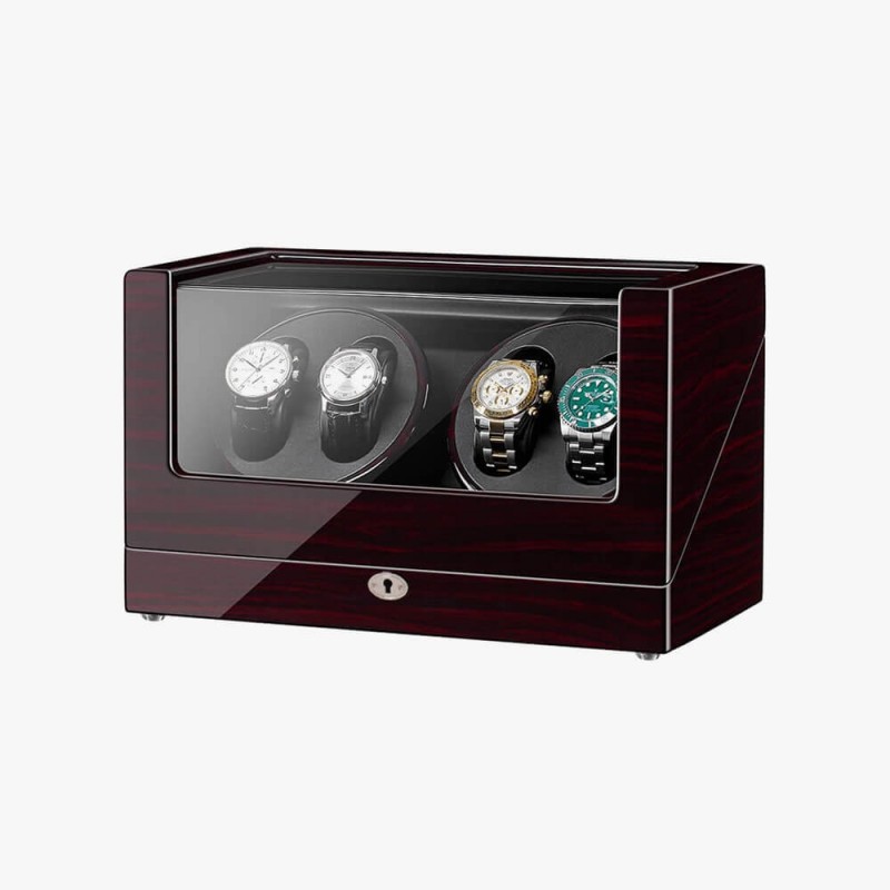 Ebony Wooden 4 Tag-heuer Watch Winder Box Ebony Wooden 4 Tag-heuer Watch Winder Box