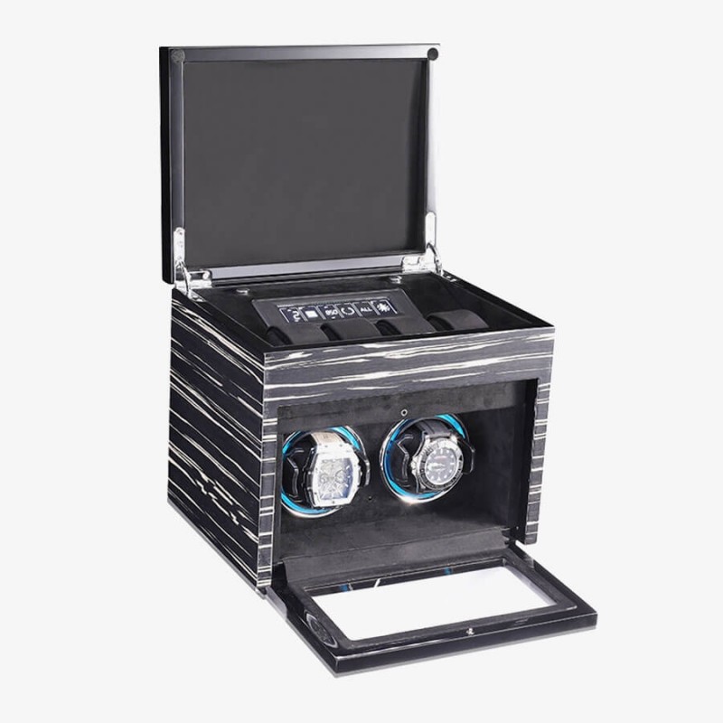 Best Double Watch Winders for 2 Watches With 4 Storage Case