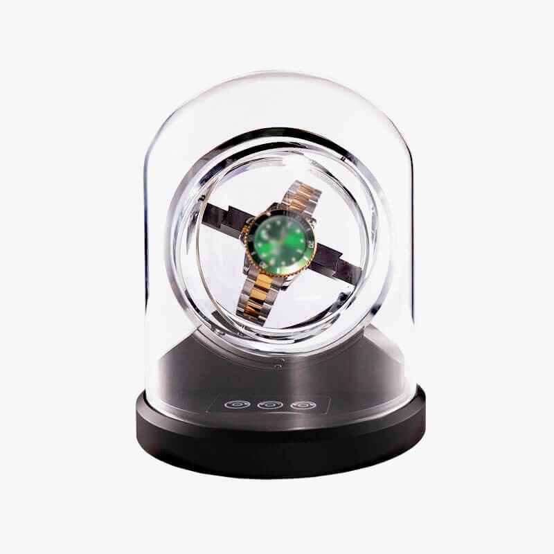 New launch orbit gyro watch winder Silver
