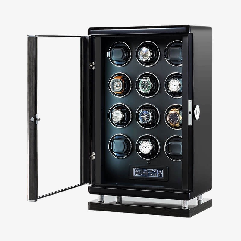 Luxury Smart Wooden 12 Watch Winder Luxury Smart Wooden 12 Watch Winder