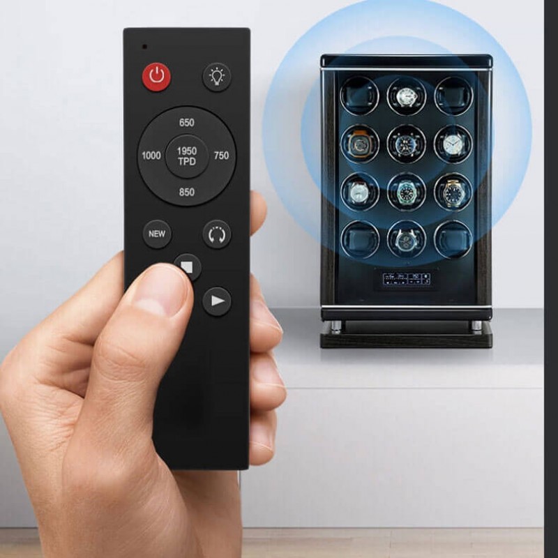 Luxury Smart Wooden 12 Watch Winder Luxury Smart Wooden 12 Watch Winder